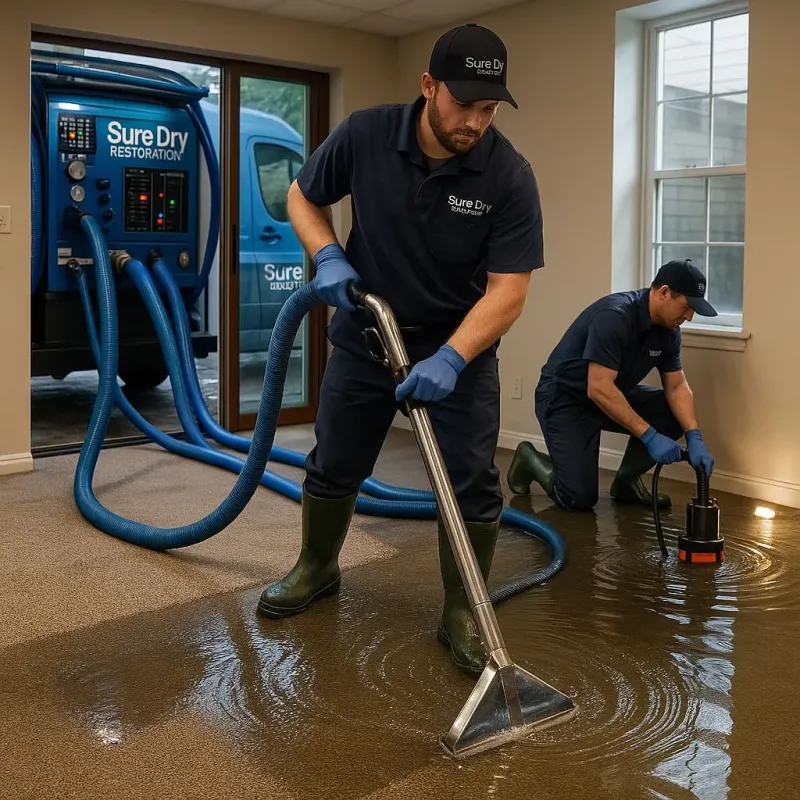 Water Extraction and Removal process in Brandon, FL